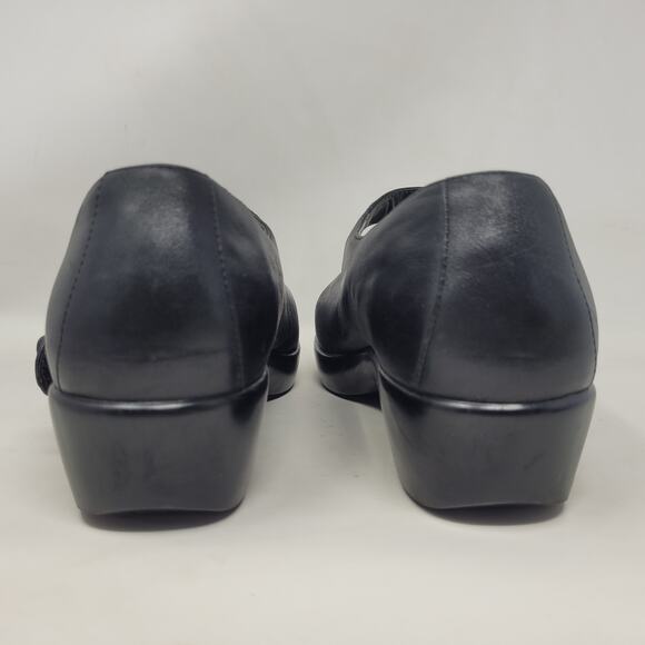 Dansko Shoes EU41 US10.5 Black Leather Abby Mary Jane Strap Comfort Slip On - Picture 7 of 11